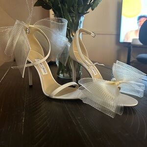 Jimmy Choo Aveline Bow Sandal